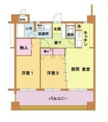 シャンポールセイコウ港館の物件間取画像